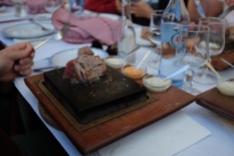 You were given a raw steak, a searing-hot stone and you could prepare it however you like.