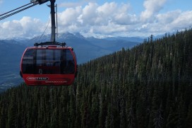 Couldn't miss another ride on the Peak 2 Peak gondola!
